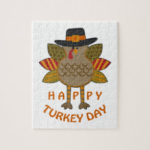 Happy Turkey Day Jigsaw Puzzle