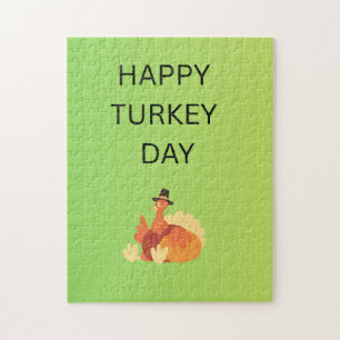 Happy Turkey Day Jigsaw Puzzle