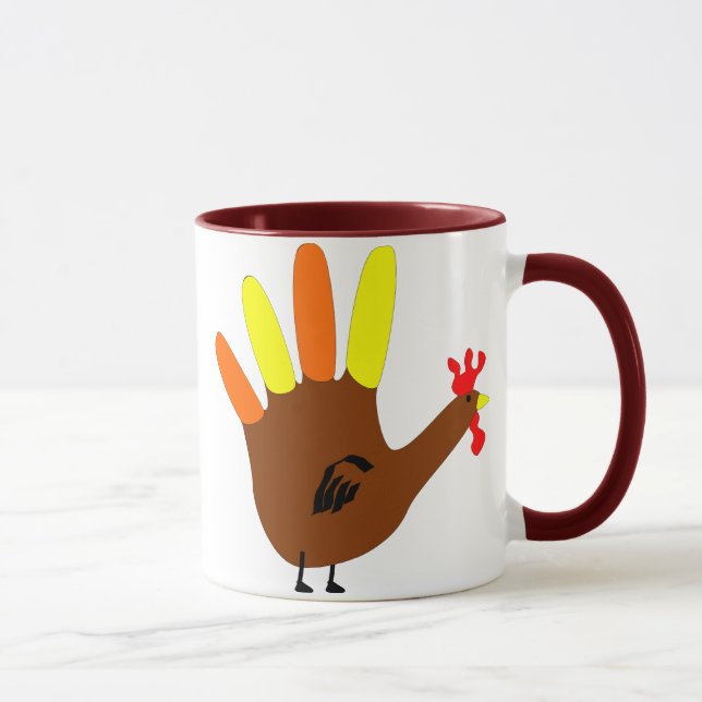 Happy Turkey Day! Mug (Right)