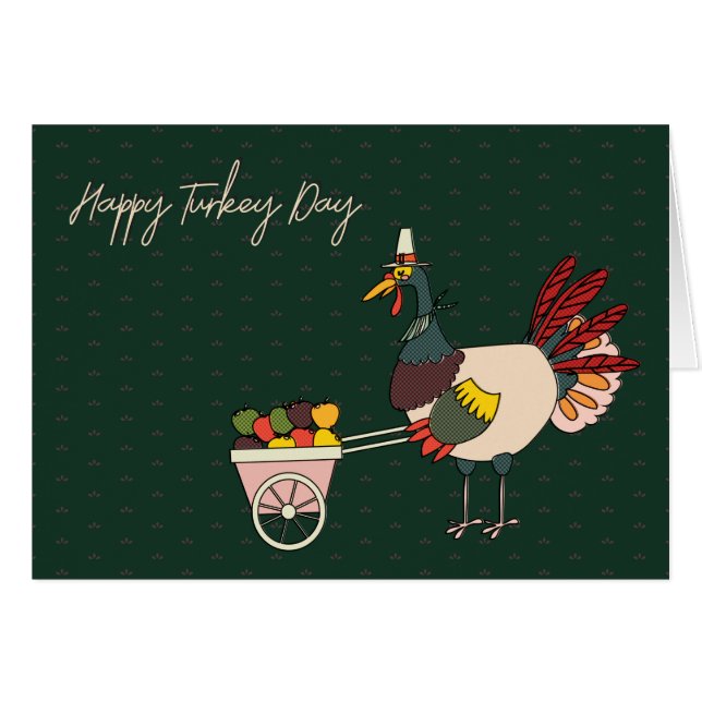 Happy Turkey Day Sobriety Anniversary (Front Horizontal)