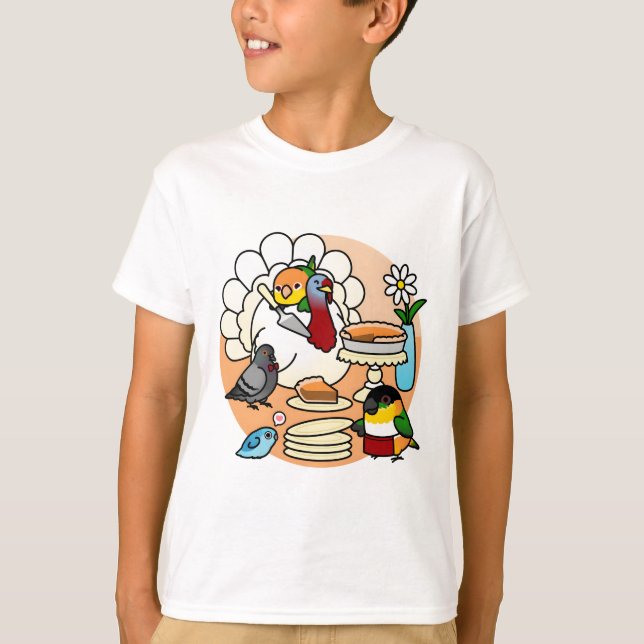 Happy Turkey Day T-Shirt (Front)