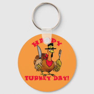 Happy Turkey Day T shirts, Hoodies, Sweats Key Ring