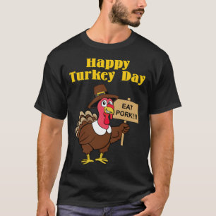 Happy Turkey Day Thanksgiving classic T-Shirt
