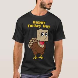 Happy Turkey Day Thanksgiving labradors labrador r T-Shirt