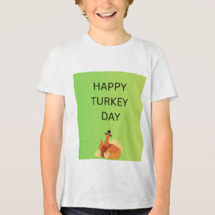 Happy Turkey Day Tri-Blend Shirt
