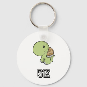 Happy Turtle 5K Key Ring