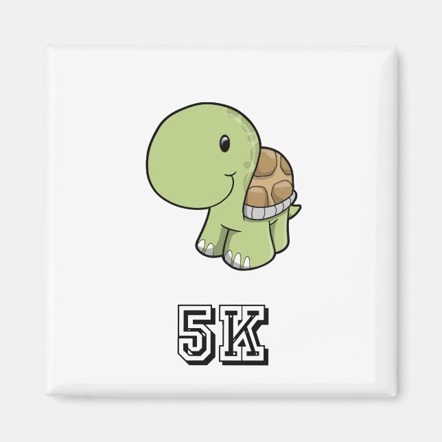 Happy Turtle 5K Magnet (Front)