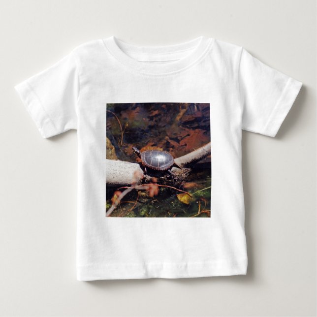 Happy Turtle Baby T-Shirt (Front)