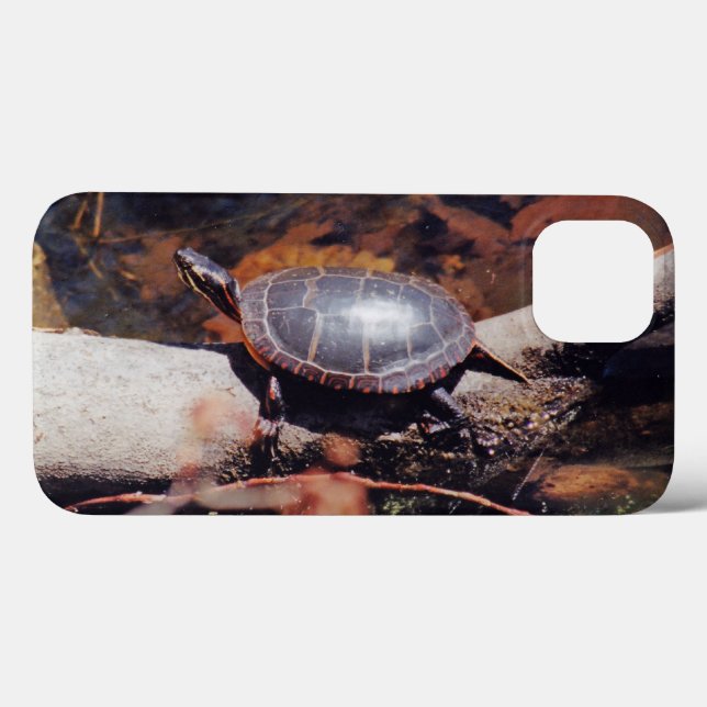 Happy Turtle Case-Mate iPhone Case (Back (Horizontal))