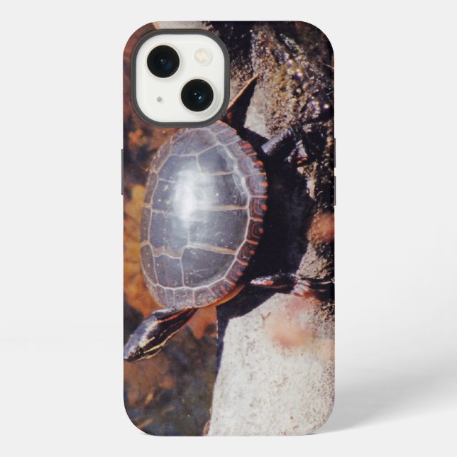 Happy Turtle iPhone Case (Back)