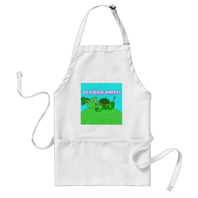 Happy Turtle Standard Apron (Front)