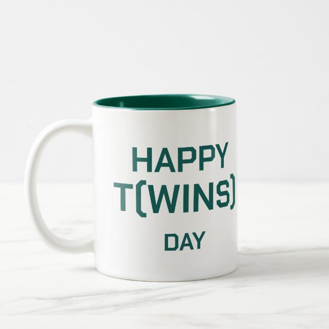 Happy Twins Day Win Mug (Left)