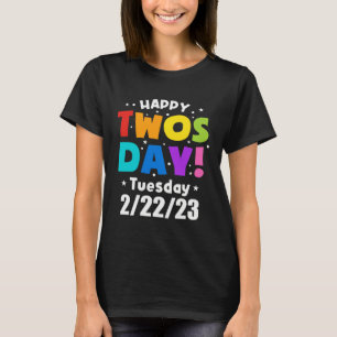 Happy Twosday 2023 Shirt Pink Leopard Twos Day 222