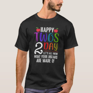 Happy Twosday 2.22.2022 February Teacher 2022 Tee