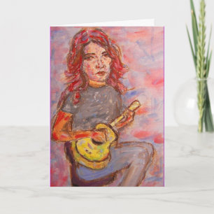 happy ukulele days card