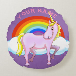 Happy Unicorn Pillow (Customisable)