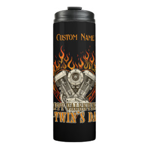 Happy V-Twin’s Day Motorcycle Design Thermal Tumbler