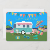 Happy Vacation Cute Camper By the Lake (Front)