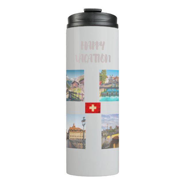 HAPPY VACATION THERMAL TUMBLER (Front)
