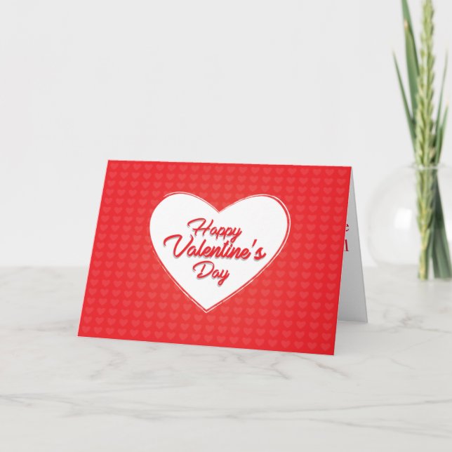 Happy Valentine card (Front)