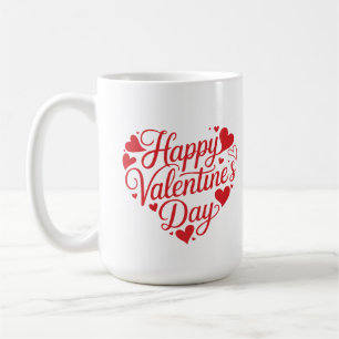 Happy Valentine Day #3 Tri-Blend Shirt Coffee Mug