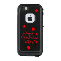 Happy Valentine Day  black LifeProof FRÄ’ iPhone SE/5/5s Case
