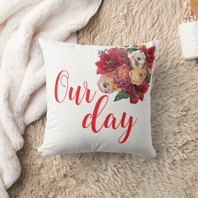 Happy Valentine Day Cushion (Blanket)