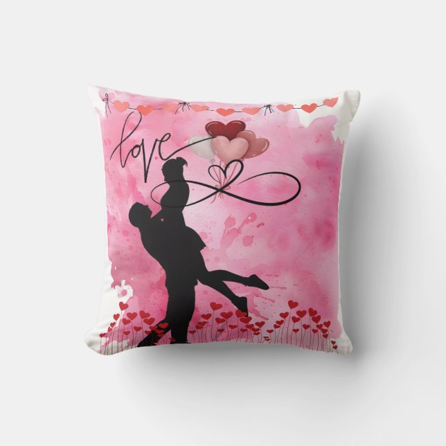 Happy Valentine Day Cushion (Front)