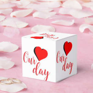 Happy Valentine Day Favour Box