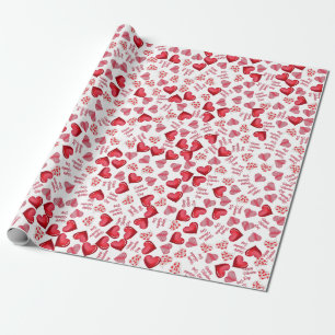Happy Valentine Day Funny Gift Wrapping Paper