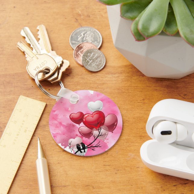 Happy Valentine Day Key Ring (Desk)