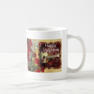 Happy Valentine day Tunes in my heart Coffee Mug