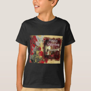 Happy Valentine day Tunes in my heart T-Shirt