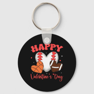 Happy Valentine Days Chocolate Candy Sketll Sell Key Ring