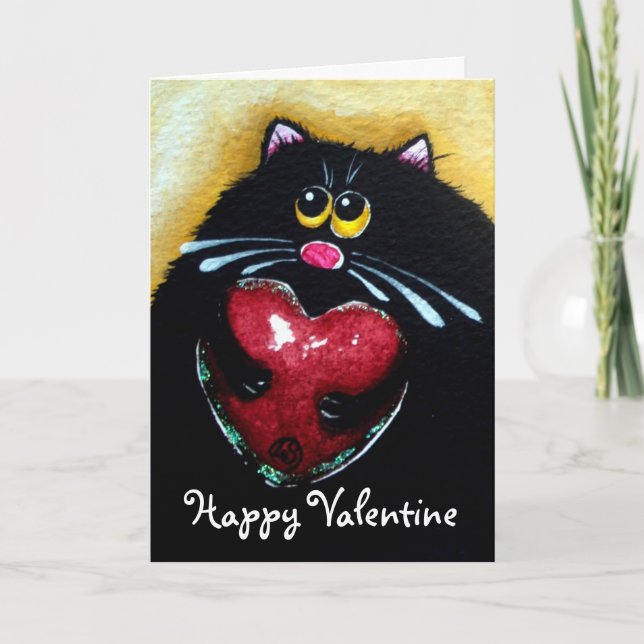 Happy Valentine Holiday Card (Front)
