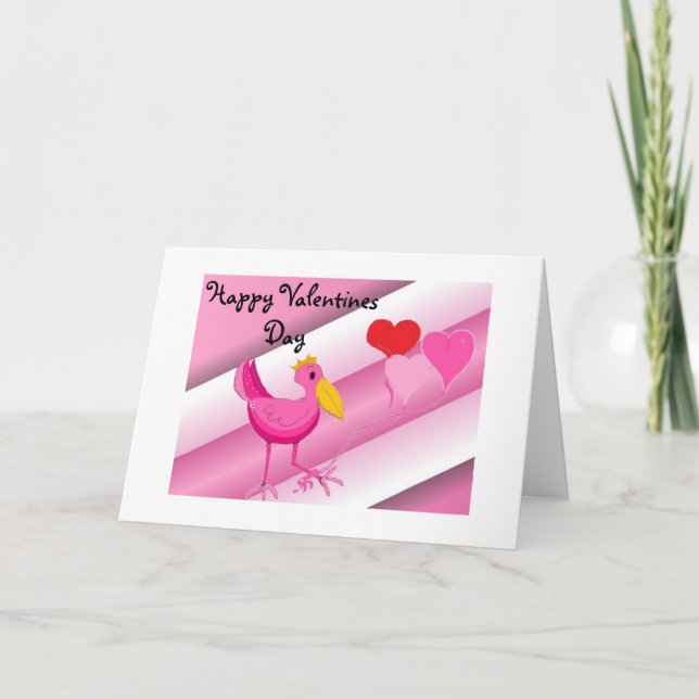 Happy Valentine... Holiday Card (Front)
