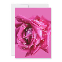 Happy Valentine hot pink rose floral boho glam