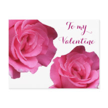 Happy Valentine love pretty pink roses floral cute