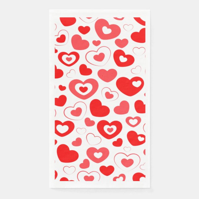 Happy Valentine Napkin (Front)