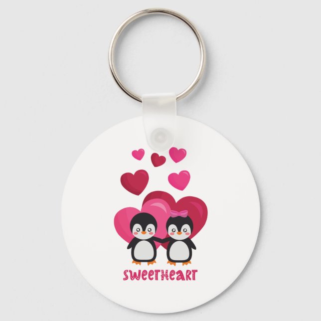 Happy valentine`s day 2023 My Sweet Heart   Key Ring (Front)