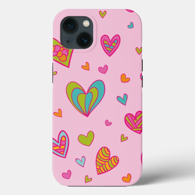 Happy valentine`s day 2023 With Heart Love    Case-Mate iPhone Case (Back)