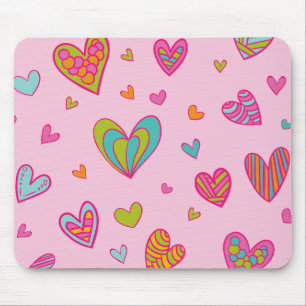 Happy valentine`s day 2023 With Heart Love         Mouse Mat