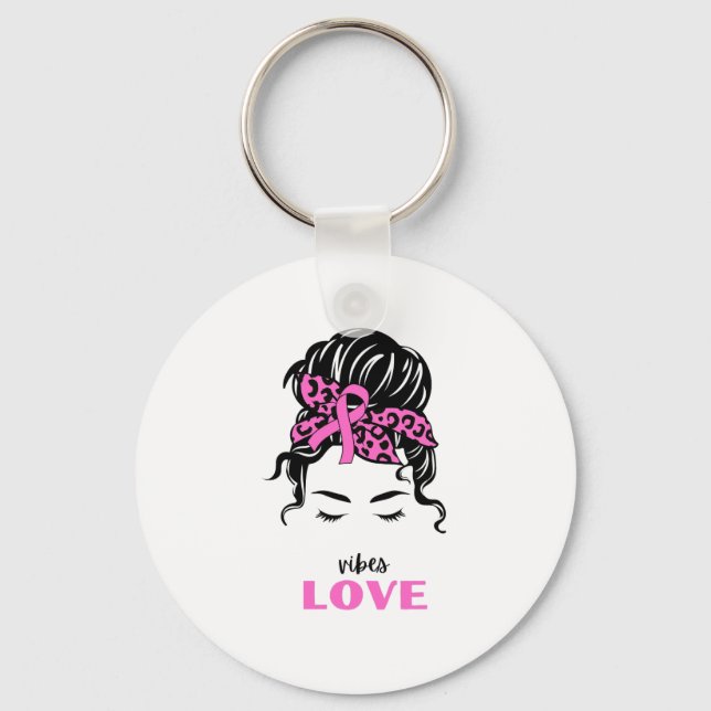 Happy valentine`s day 2023 With Vibes Love       Key Ring (Front)
