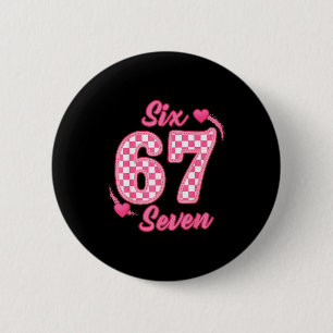 Happy Valentine’s Day 67 Meme Hearts Coquette Bow 6 Cm Round Badge