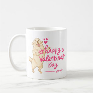 Happy Valentine’s Day Dog Mug Cute Puppy Love