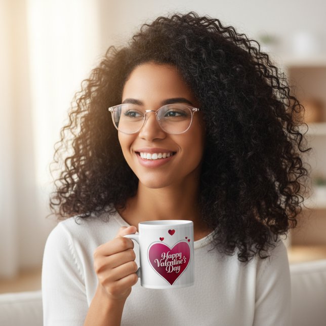 Happy Valentine’s Day Heart Mug (Creator Uploaded)