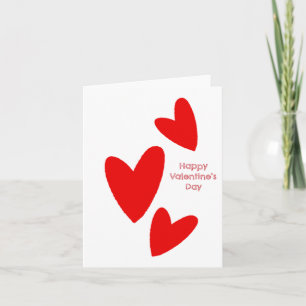 Happy Valentine’s Day Hearts Card
