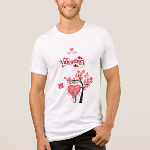 Happy Valentine’s Day – Romantic Couple  Tri-Blend Shirt