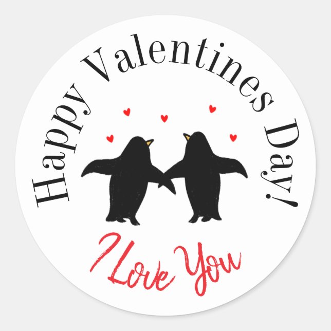 Happy Valentine’s Day stickers  (Front)