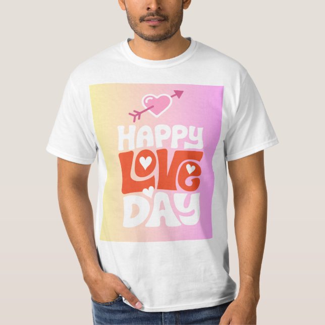Happy Valentine’s Day T-Shirt (Front)